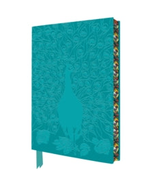 Artisan Art Notebook - Tiffany Displaying Peacock