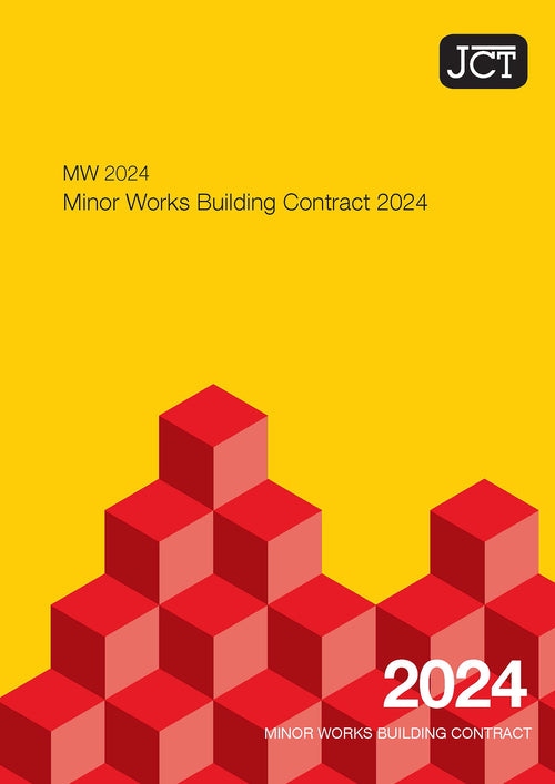 JCT Minor Works Building Contract 2024