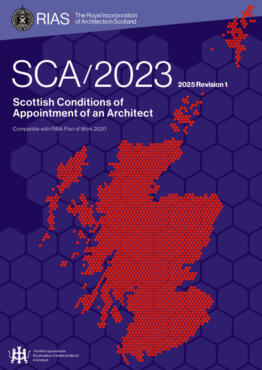 Scottish Conditions of Appointment of an Architect SCA/2023 – RIAS Bookshop