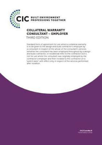 CIC Collateral Warranty Consultant - Employer 2018