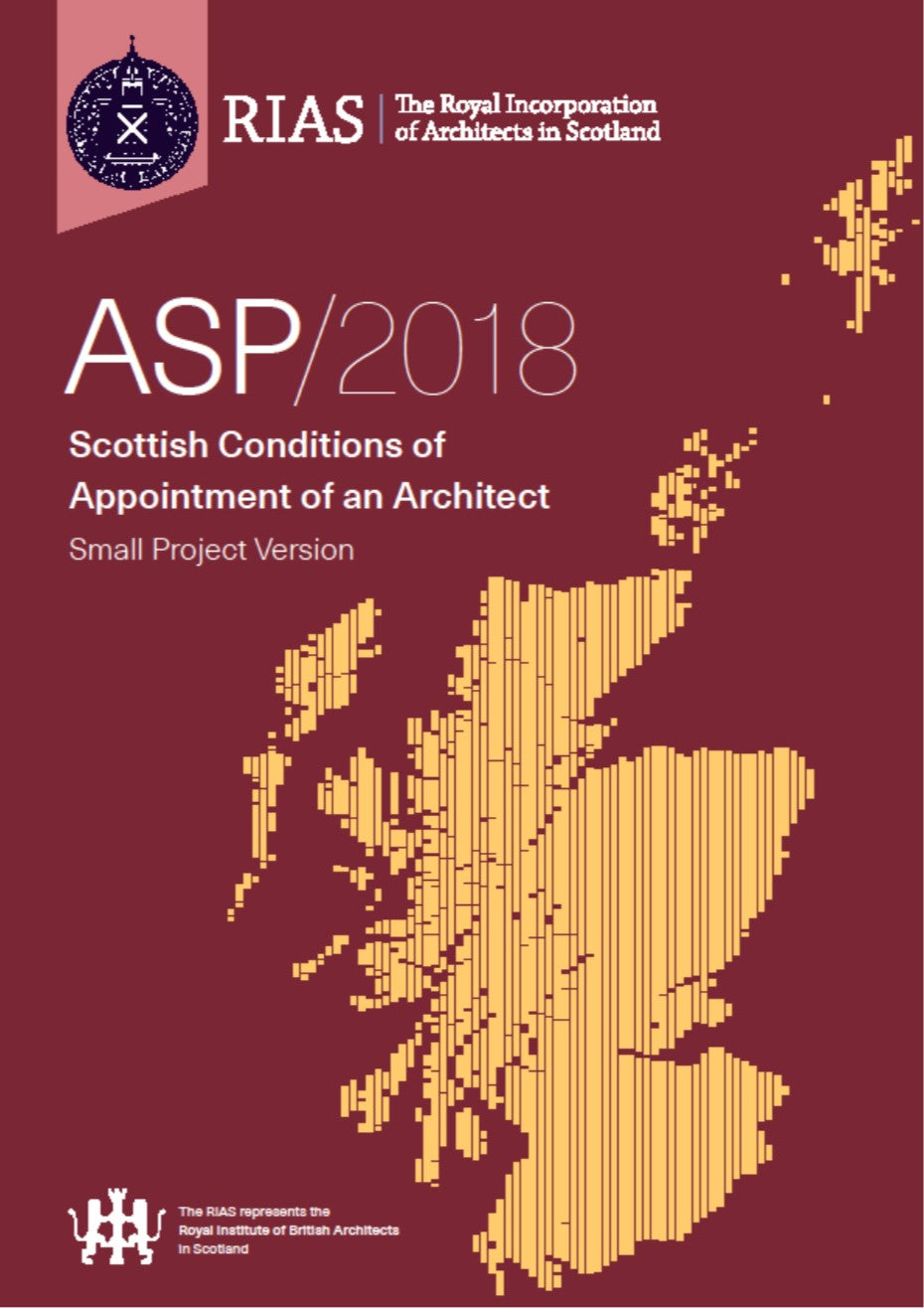 Scottish Conditions of Appointment of an Architect - Small Project Version ASP/2018