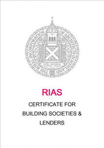 RIAS Certificate For Lenders (Pack of 20)
