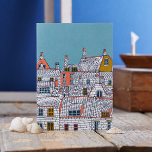 Jessica Hogarth - Over the Rooftops Greeting Card