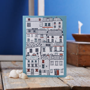 Jessica Hogarth - Houses Illustration Greeting Card