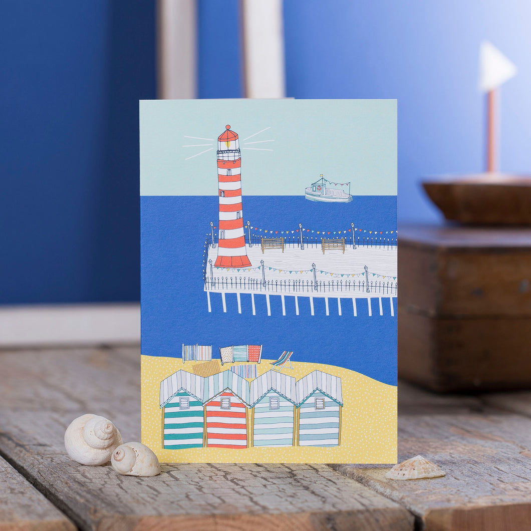 Jessica Hogarth - Lighthouse Greeting Card