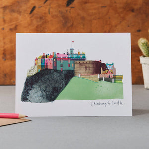 Edinburgh Castle - IDT Greeting Card