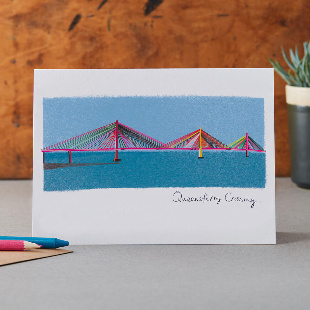 Queensferry Crossing - IDT Greeting Card