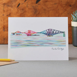 Forth Bridge - IDT Greeting Card