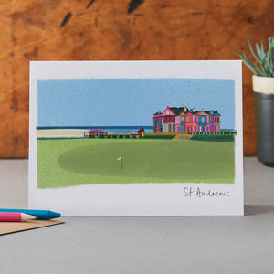 St Andrews - IDT Greeting Card