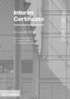 SBC16 Interim Certificate including Statement of Retention
