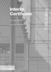 MW16 Interim Certificate
