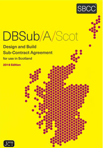Design And Build Sub-Contract Agreement For Use In Scotland 2016